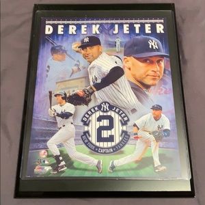 New York Yankees Derek Jeter Captain Plaque